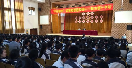 为进一步加强校园平安、禁毒等工作的宣传教育力度，提高青少年学生平安、防毒、拒毒意识和能力，从4月20日开始，柳市镇禁毒办联合柳市镇团委、司法分局，特别邀请乐清市“六五普法”讲师团老师，深入全镇10所高中、初中学校开展“平安柳市”禁毒知识进校园宣传活动。
